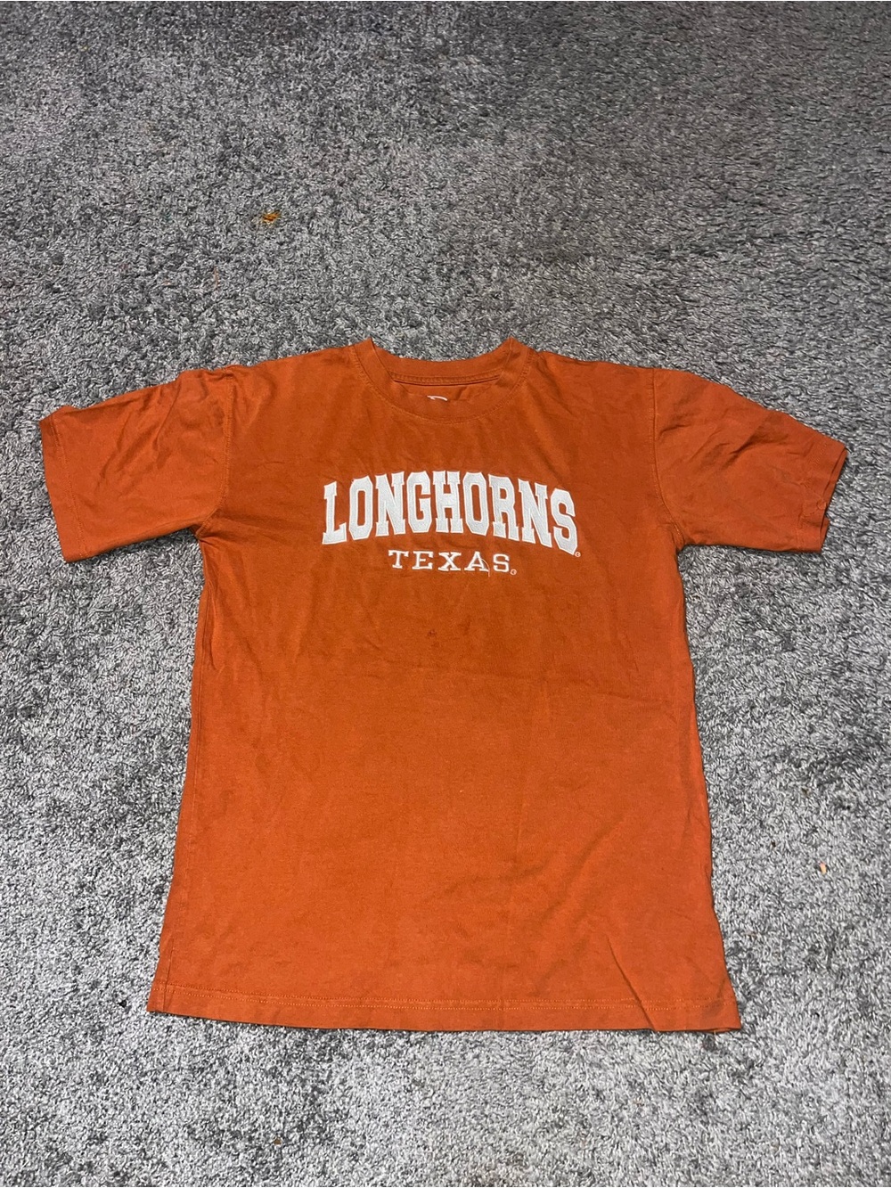 NCAA Orange "Longhorns Texas" Short Sleeve Tee